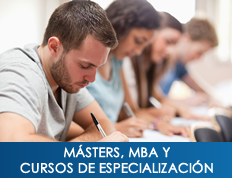 masters, mba y cursos de especialización