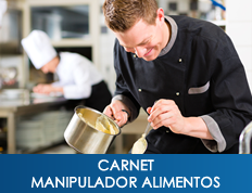 carnet manipulador alimentos